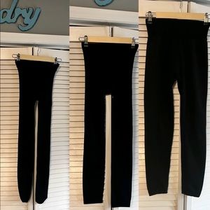 Lot of 3 Pairs of Black‎ Legging SZ SM